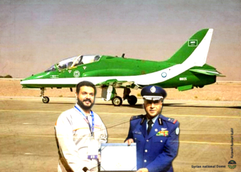 سوري يبهر العالم بصناعة أول طائرة حربية في المملكة العربية السعودية