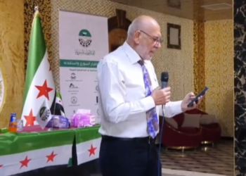 كلمة تجمع بناء سوريا يلقيها الأستاذ زكريا جندية في فعالية القبة الوطنية السورية